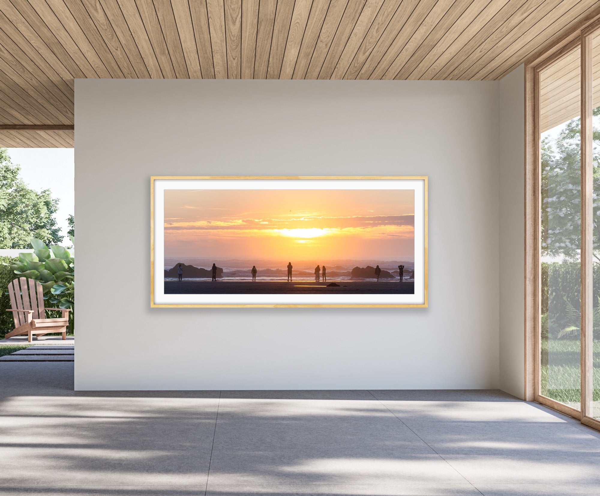 Sun Watchers, Hanging on to Summer - Cannon Beach, Oregon
