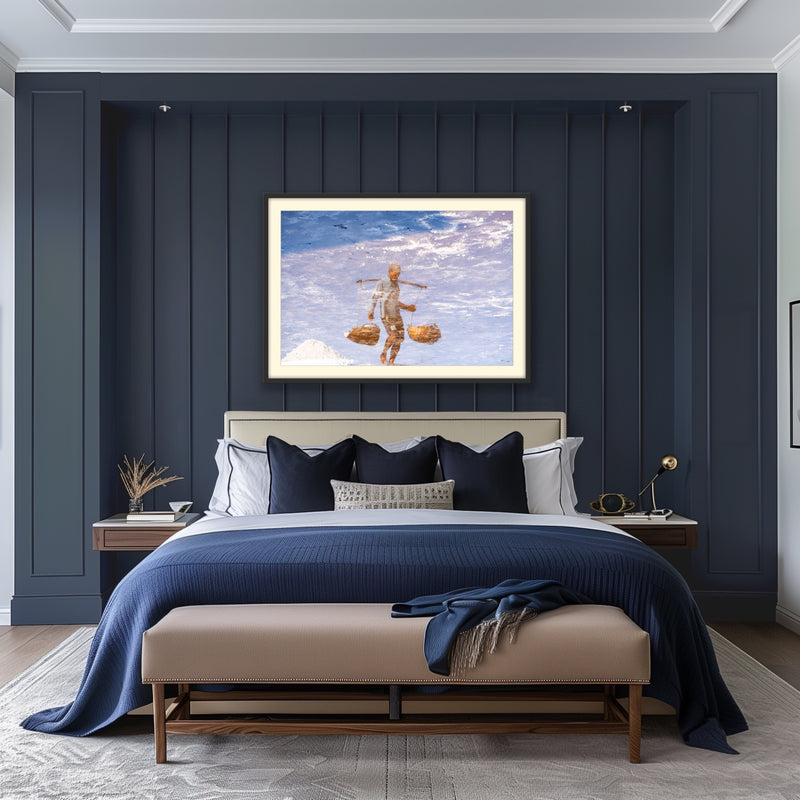 Salt Shaker, Salt Field Reflections - Vietnam