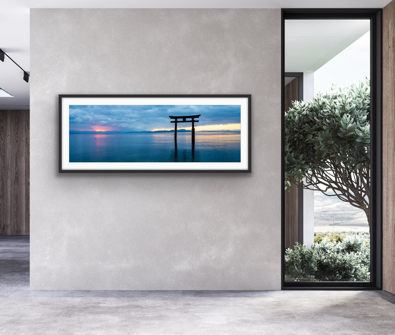 Blue Hour Dawn - Lake Biwa, Japan