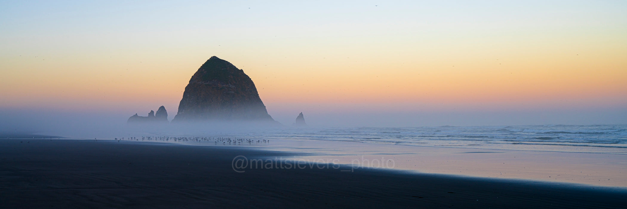 Iridescent Light - Cannon Beach, Oregon